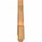 Ekena Millwork Alberta Smooth Timber Gable Bracket, Western Red Cedar, 36"W x 24"H x 3 1/2"D x 5 1/2"F, 16/12 Pitch GBW036X24X0406ALB00SWR - alternate 2
